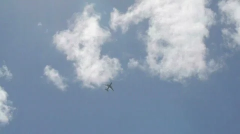 Through the clouds. Stock Footage 723709