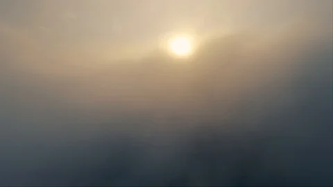 Through the clouds Stock Footage 102189403