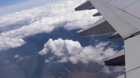 Through the clouds Stock Footage 129199075