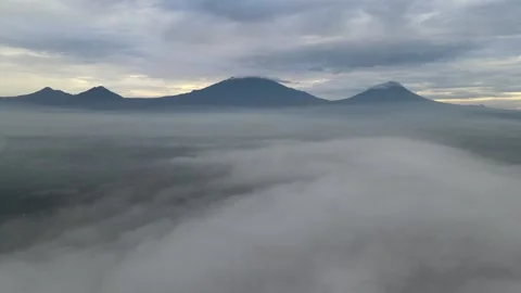 Through the Clouds Video stock 152748736