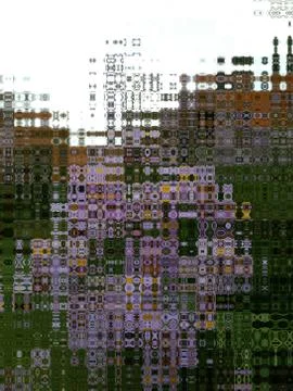 Through the glass Stock Illustration