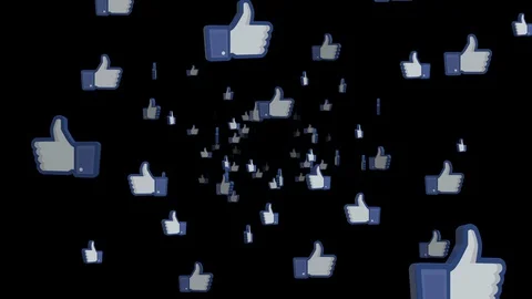 Through Like Icons Stock Footage 129082128