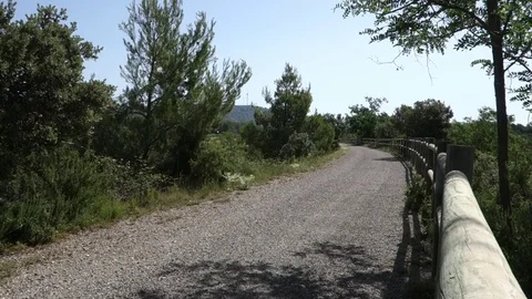 Through the interior of Castellon Stock Footage 77032008