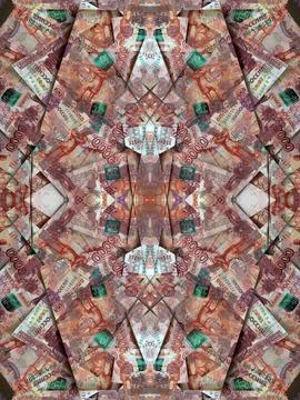 Through a kaleidoscope 写真素材
