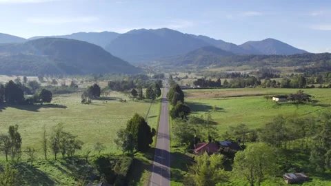Through the lens of this captivating drone video, viewers are invited to Stock Footage 265982880