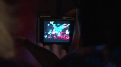 Through the lens Vídeo Stock 8961719