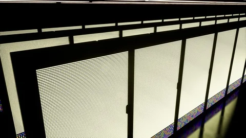Through Rack Servers. Big data. Artificial Intelligence. Machine learning Stock Footage 98862990