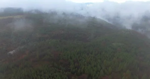 Through the Rain Cloud Stock Footage 120488024