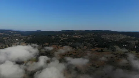 Through the sky Stock Footage 128904861