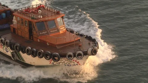 Through the Suez Canal Stock Footage 88429395