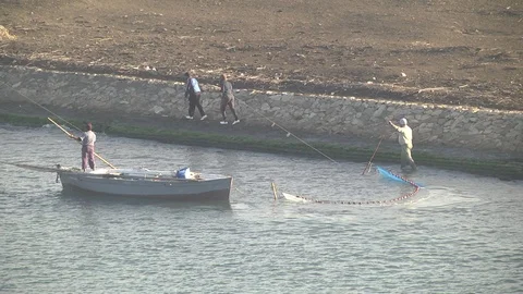Through the Suez Canal Stock Footage 88431473