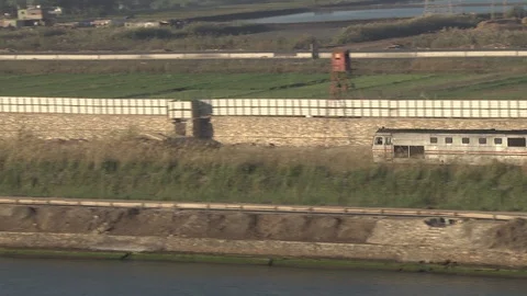 Through the Suez Canal Stock Footage 88431522