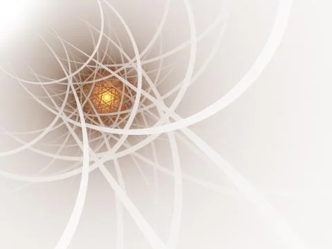 Through the thorns to the light. Mesh abstract pattern Stock Illustration