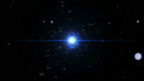 Through time and space tunnel Stock Footage 131555316