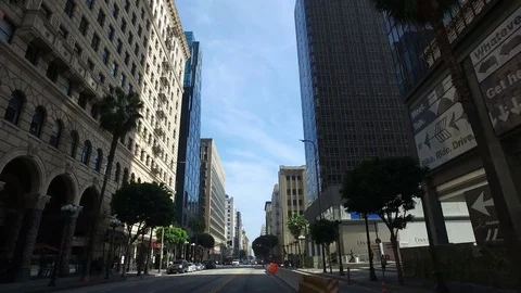 Through Time: Roads of Historic Downtown Stock Footage 76004628
