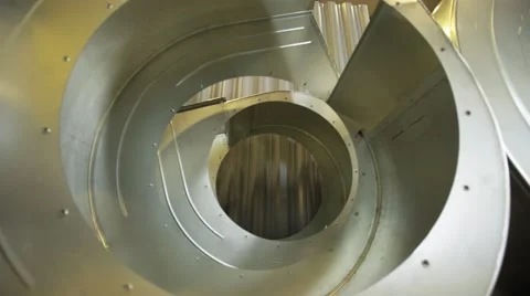 Through the turbine Stock Footage 60924324