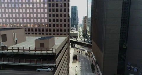 Through the Urban Jungle of Houston Stock Footage 150229331