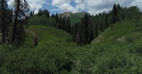 Through the valley Stock Footage 121474197