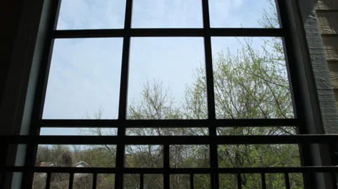 Through the Window Stock Footage 32286027
