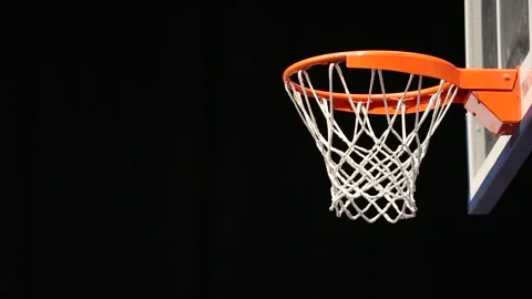 Throw the ball into the net 1 Stock Footage 309580863