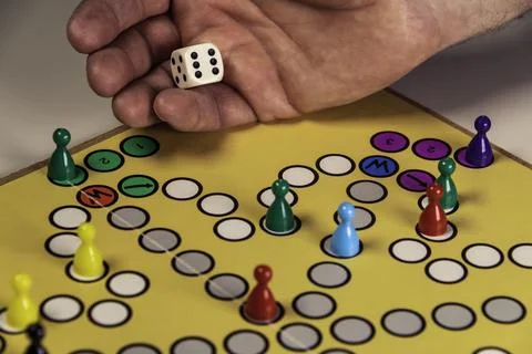 Throw The Dice Stock Photos