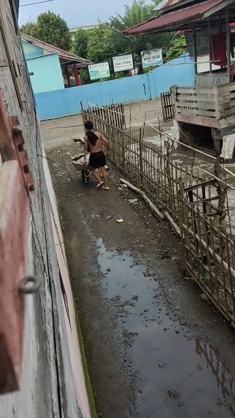 Throw Garbage Stock Footage 310727219