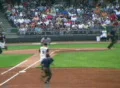 Throw Out at First Base 01 SD Footage