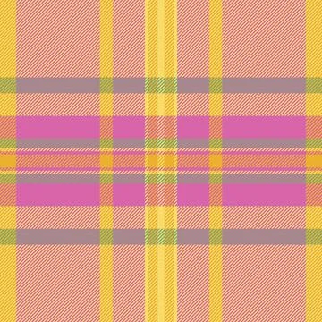 Throw plaid pattern fabric, romantic seamless background textile. Mixed tar.. Stock Illustration