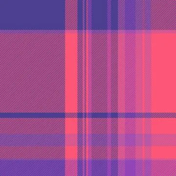 Throw tartan background vector, livingroom plaid textile check. Crossed tex.. Stock Illustration