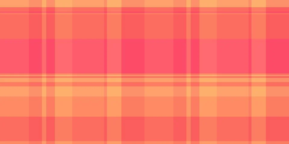 Throw tartan vector fabric, shape texture textile plaid. Rose background ch.. Illustrazione stock