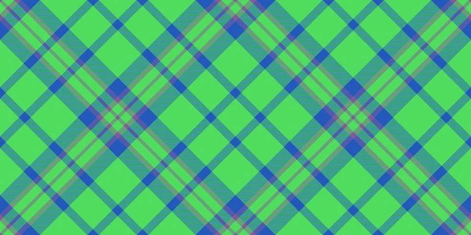 Throw textile vector texture, strip pattern check background. Anniversary s.. Stock Illustration