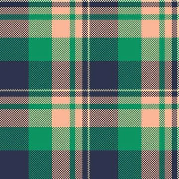 Throw vector check seamless, royalty plaid pattern tartan. Decorate textile.. Stock Illustration