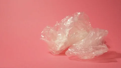 Throwing away plastic bag and wasting 스톡 동영상 124698568