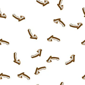 Throwing axe tool isometric icon seamless pattern イラスト素材