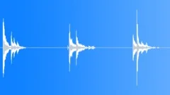 Throwing into big tin canSound Effect