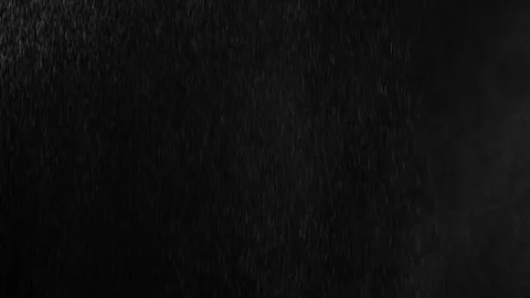 Throwing flour on a black background. White dust falling effect. Stock Footage 303140340