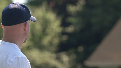 Throwing a Waterbottle Stock Footage 90437094