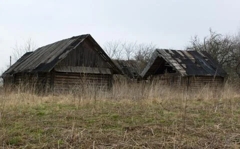 The thrown house Stock Photos