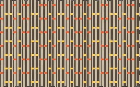 Thue Morse Binary Stripe Matrix 스톡 일러스트
