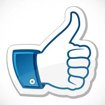 Like Thumb Up, AI CS5 Stock Illustration