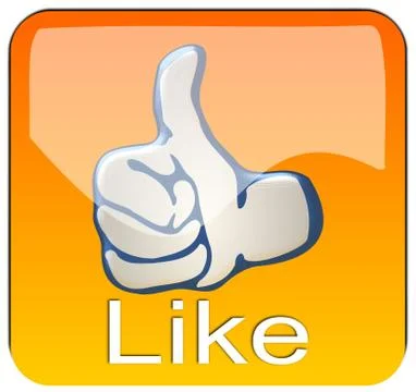 Thumb up App Stock Illustration