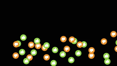 Thumb Down and Up, from live internet video, Stream. Motion Graphics 스톡 동영상 139208849