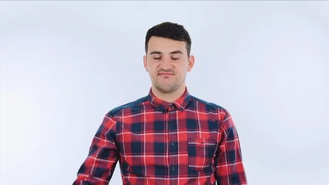 Thumb down gesture Stock Footage 105926184