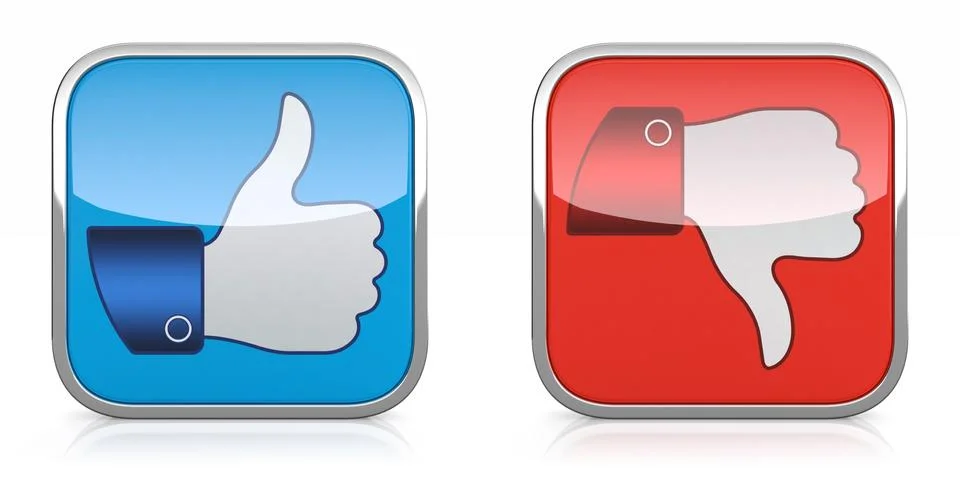 Thumb down Stock Illustration