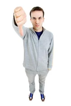 Thumb down Stock Photos