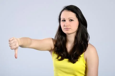 Thumb down Stock Photos