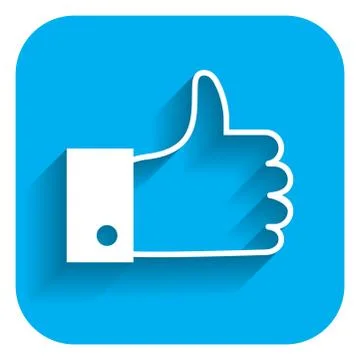 Thumb up gesture Stock-Illustration