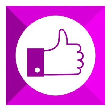 Thumb up gesture 스톡 일러스트