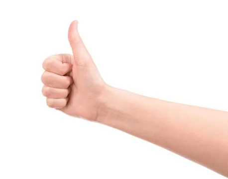 Thumb up hand Stock Photos