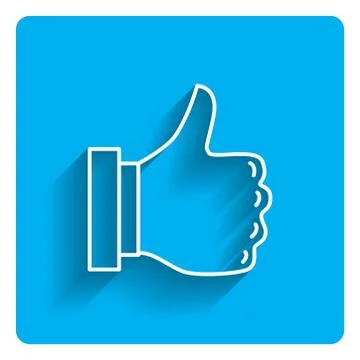 Thumb up icon 스톡 일러스트